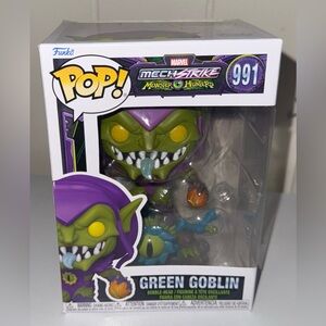 Funko Pop! Marvel Mech Strike Monster Hunters Green Goblin Figure